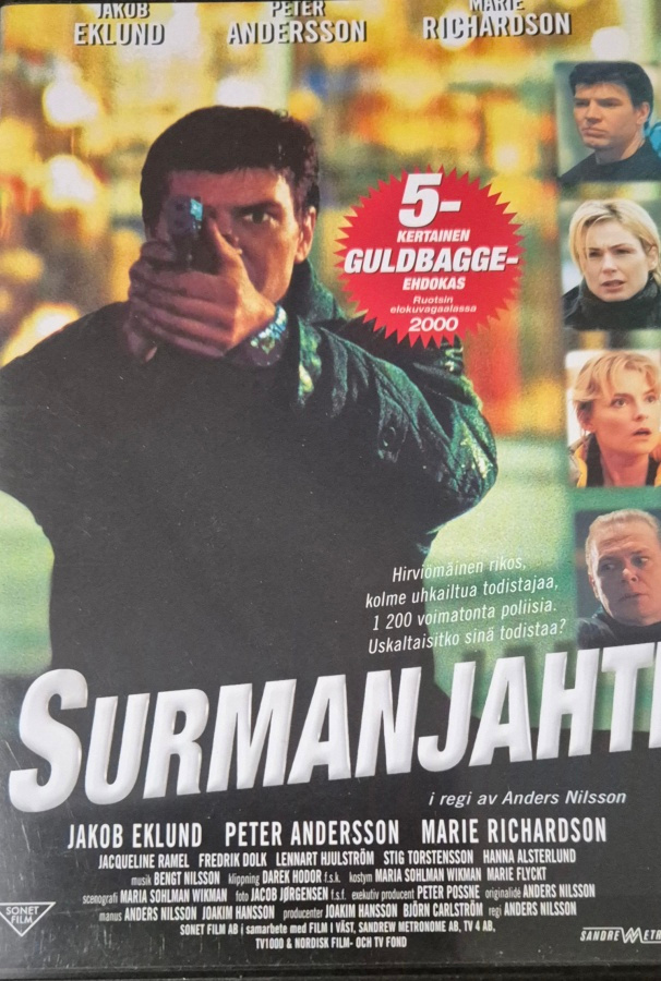 surmanjahti (1999) Jacob Eklund -DVD
