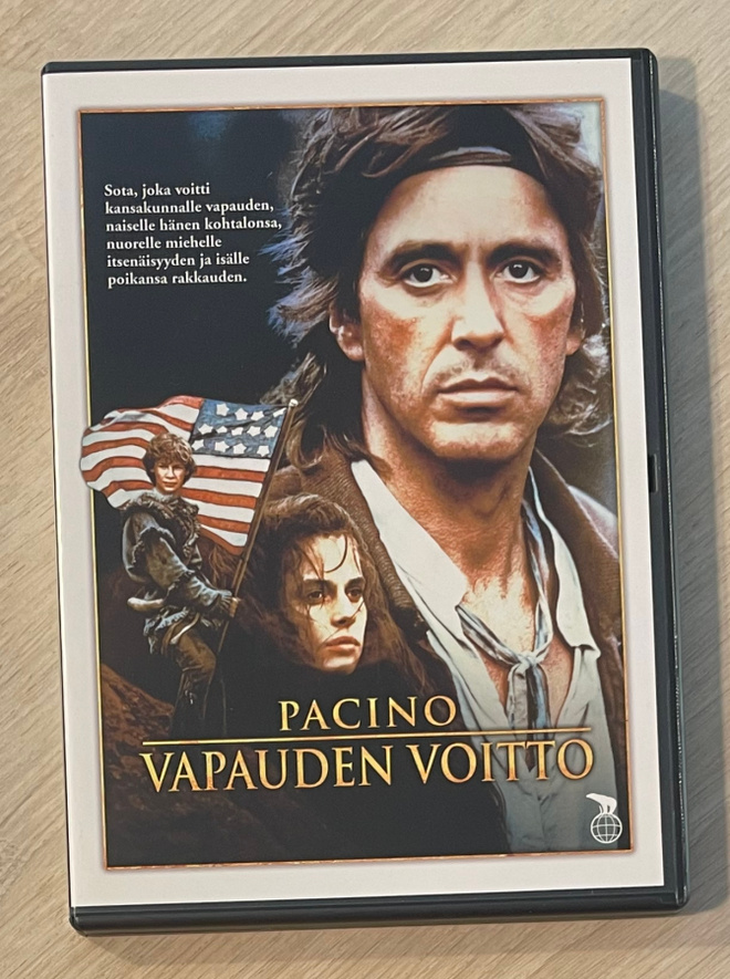 Vapauden voitto (1985) Al Pacino, Donald Sutherland (UUSI)