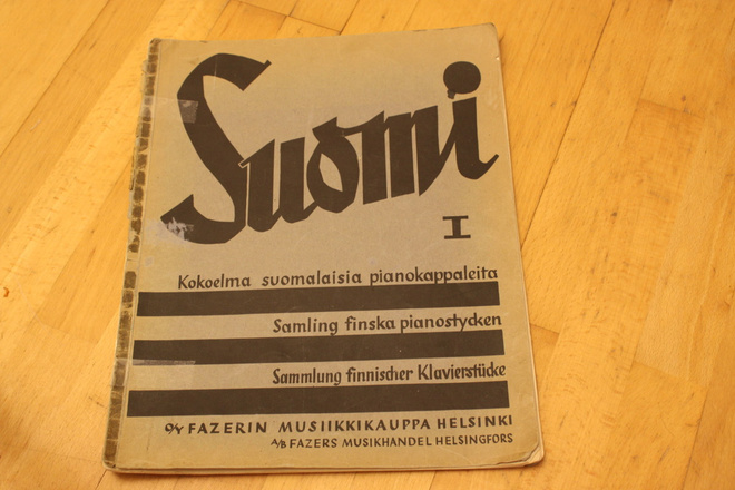 Suomi I Kokoelma suomalaisia pianokappaleita Y1
