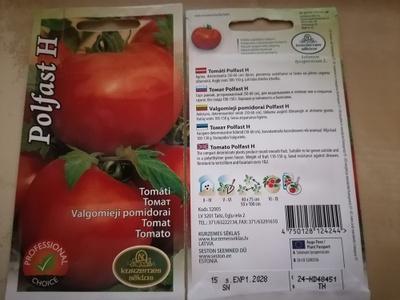 Tomaatti "Polfast H" - siemenet #