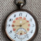 Zenith Prima 17-kivinen taskukello. - pikkukuva 1