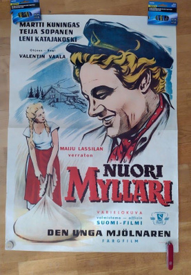 Elokuvajuliste Nuori Mylläri 60x85