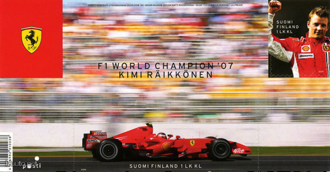 Suomi ** Kimi Räikkönen blokki 2008