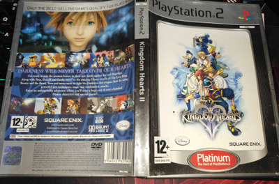 Ps2 Kingdom Hearts II ilman peliä