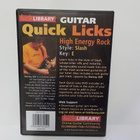 QUICK LICKS HIGH ENERGY ROCK, STYLE: SLASH UUSI DVD - pikkukuva 2