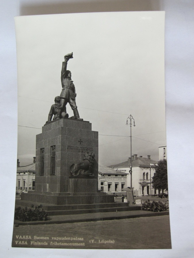 VANHA Postikortti Vaasa 1950-luku Alkup.Mallikappale