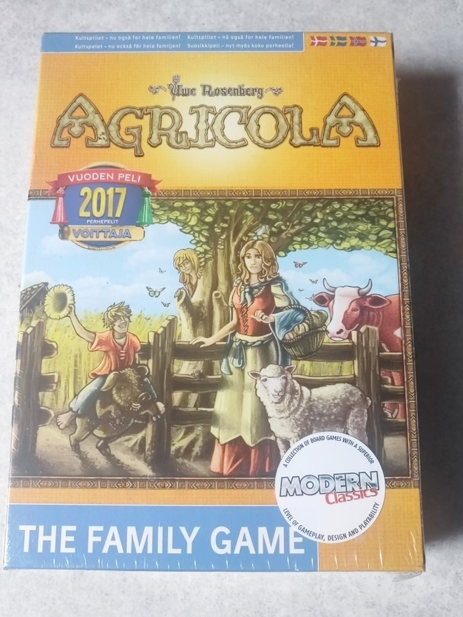 Agricola The Family Game UUSI