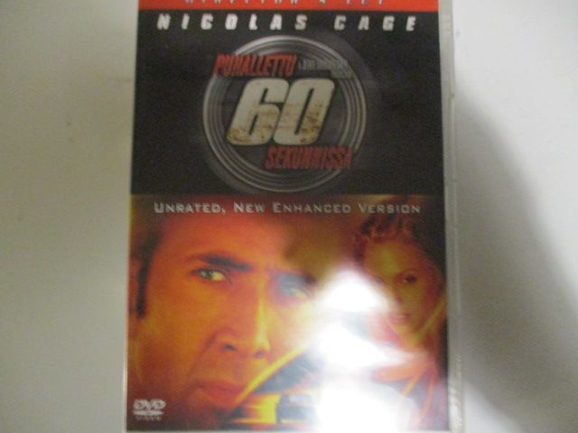 DVD PUHALLETTU 60 SEKUNNISSA