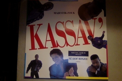 KASSAV'  ::  MAJESTIK ZOUK  ::  VINYYLI   LP      1989