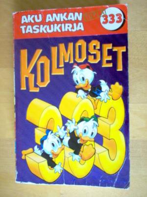 Aku Ankan taskukirja 333; Kolmoset - TUPLA