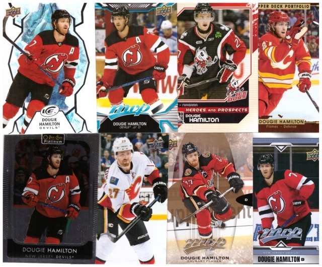 8 x DOUGIE HAMILTON Flames, Devils