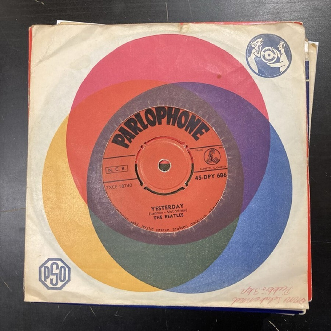 Beatles - Dizzy Miss Lizzy / Yesterday (FIN/1965) 7''