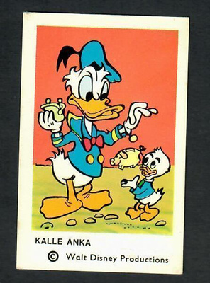 Keräilykuva - Disney - Kalle Anka - Aku Ankka