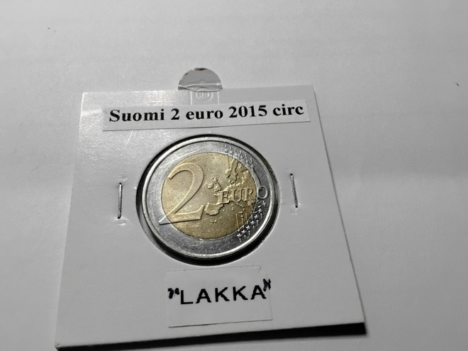 Suomi 2 euro 2015 circ "lakka "