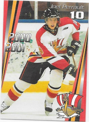 2000-01 Baie-Comeau Drakkar #10 Joel Perrault ex- HIFK farmi