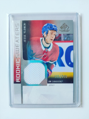 Jesse Ylönen 21-22 SP Game-Used Rookie Sweaters /249