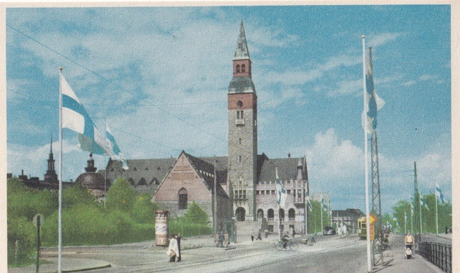 Helsinki - Helsingfors , Kansallismuseo    b697