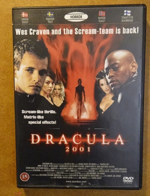 dvd, Dracula 2001 (Gerard Butler, J.L. Miller, Justine Wadde
