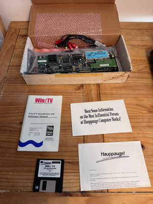 Hauppauge Win/TV ISA -kortti – retro-PC-laitteisto
