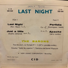 LES BARONS: Last Night - EP  **RAUTALANKAA* FRA 1961 - pikkukuva 2