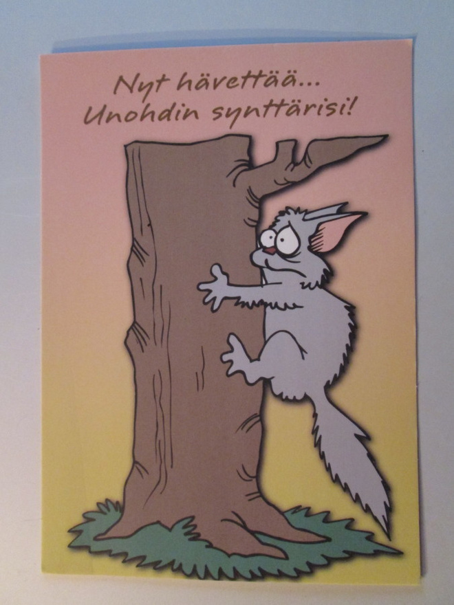 KULKEMATON UNOHTUNUT SYNTYMÄPÄIVÄ
