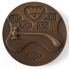 Suomen Kultaseppien Liitto 1905- 1980 mitali - pikkukuva 2