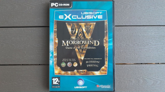 PC CD: The Elder Scrolls III: Morrowind peli (2003) GOTY Ed.