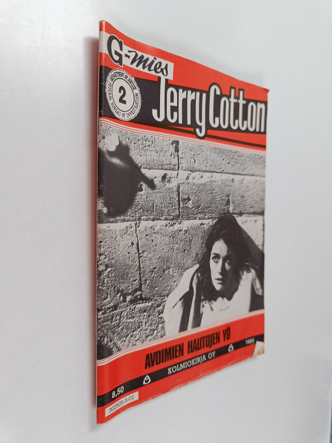 Jerry Cotton 2/1985 : Avoimien hautojen yö