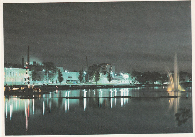 Postikortti, PORI,  Jokiranta