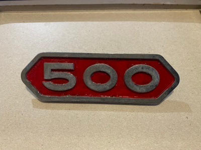 Dodge 500 Metallinen Kylkimerkki 1957-1968