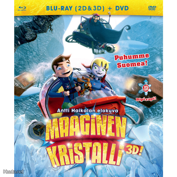 Maaginen kristalli (3D Blu-ray + Blu-ray + DVD)