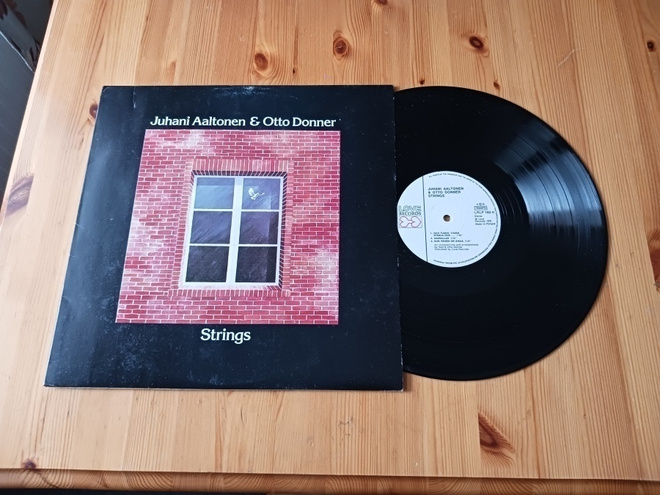 Juhani Aaltonen & Otto Donner – Strings lp orig 1976 upea