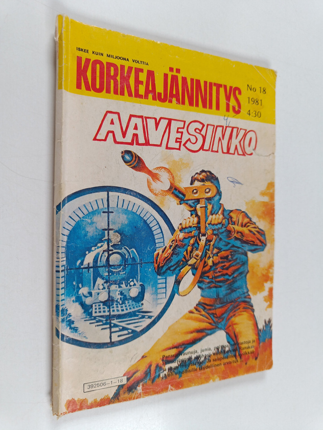Korkeajännitys 18/1981 : Aavesinko