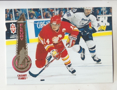 Theoren Fleury 94-95 Pinnacle.