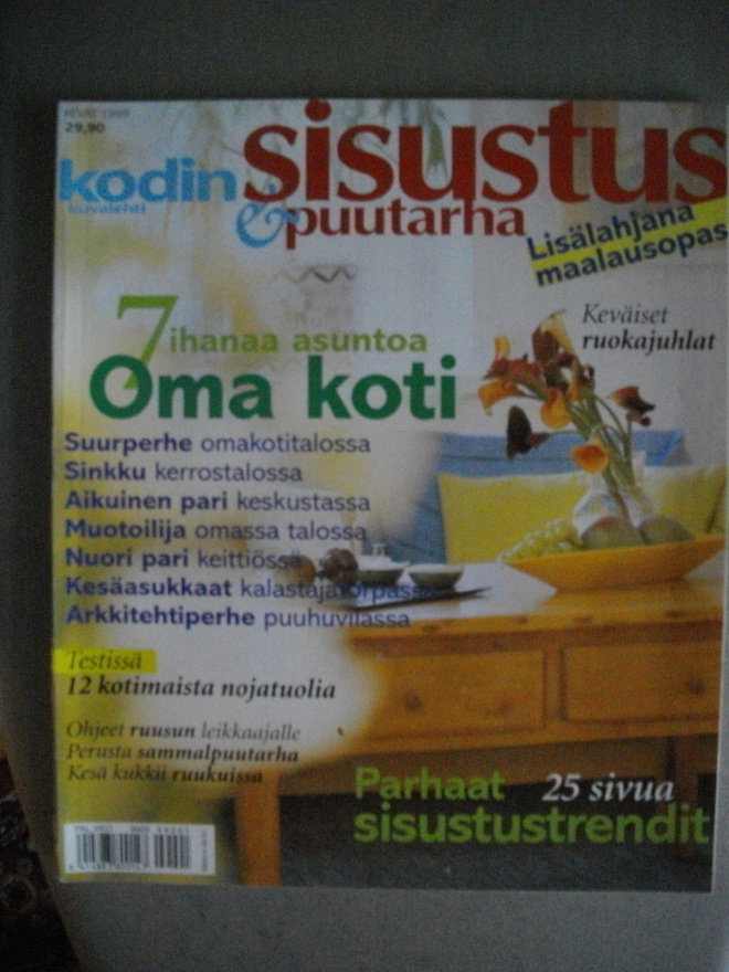 Kodin Kuvalehti kevät 1999 - Sisustus&puutarha (21.3)