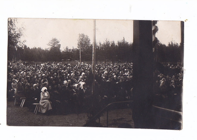 VANHA Valokuva Lapua? Raahe? Pohjanmaa 1920-l Postikorttikok