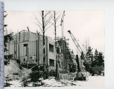 Asuinrakennus virkailijoille 1962 Vuosaari Nordsjö-Kallvik
