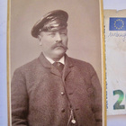 VANHA CDV Valokuva Merkikapteeni? Purjehtija? Viipuri 1880-l - pikkukuva 1