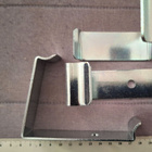 Sinkityt teräsklipit, koukut; steel clips/brackets - pikkukuva 1