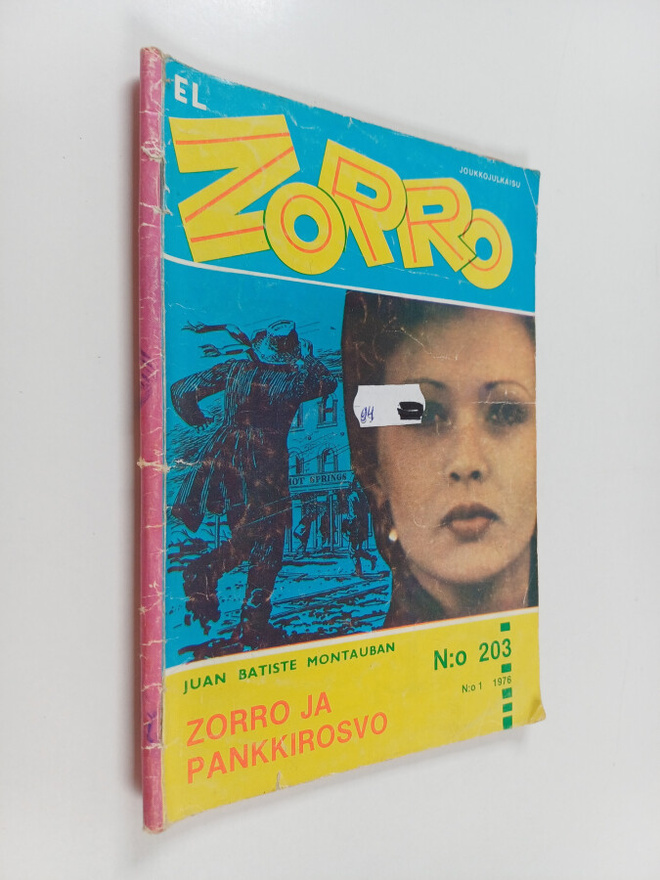Juan Batiste Montauban : El Zorro 1/1976