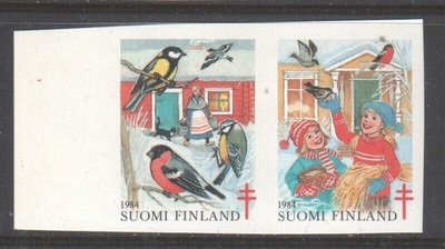 Tub joulumerkki 1984 Hammastamaton par
