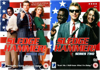 Moukarimies - Sledge Hammer, Kaudet 1 + 2 = Koko sarja -RARE