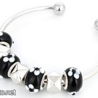 650 .. Lampwork Fashion Bohemian .. Rannekoru - pikkukuva 1