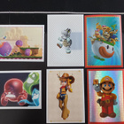 Panini Super Mario -tarrat 6 kpl + Luigi-kortti - pikkukuva 1