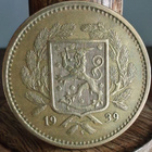 20 MARKKAA v.1937-1939 alumiinipronssia - pikkukuva 4
