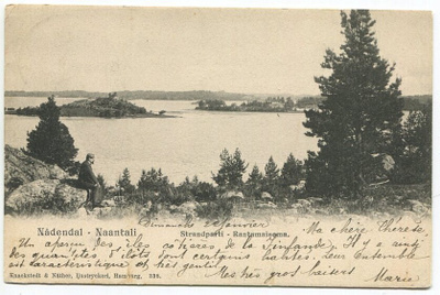 Naantali Rantamaisema, kulkenut 1905