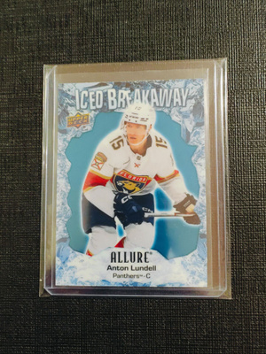 Anton Lundell - 23-24 UD Allure Iced Breakaway