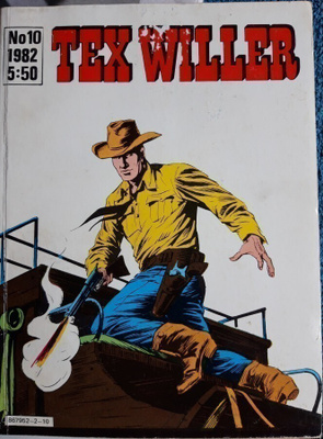 Tex Willer 10/1982: Verta ja tulta