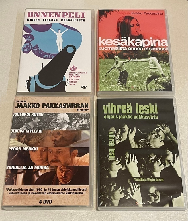 Jaakko Pakkasvirta - 7 elokuvan kokoelma (DVD)