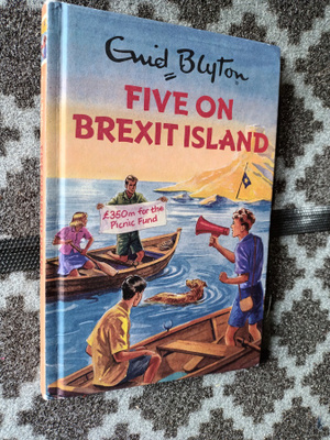 Five on Brexit Island (Enid Blyton parodia englanniksi)